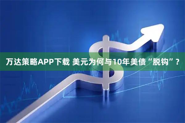 万达策略APP下载 美元为何与10年美债“脱钩”？